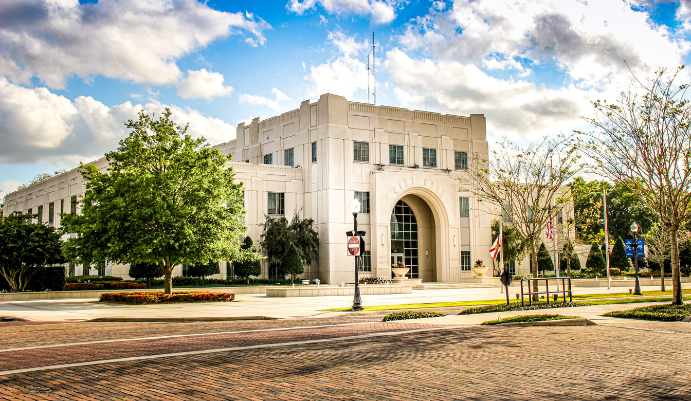 Panoramic Image of Winter Garden, Florida